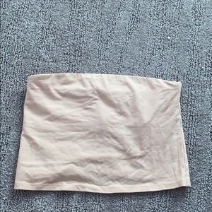 Super cute light pink tube top!